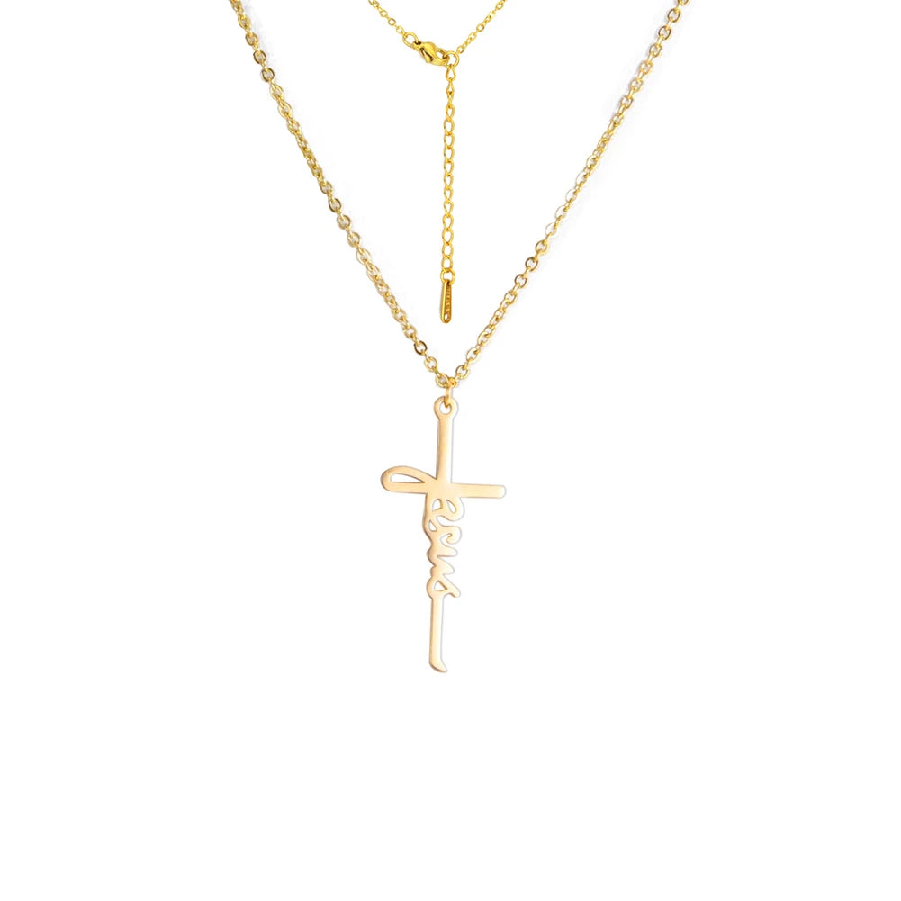 Faith Cross Necklace