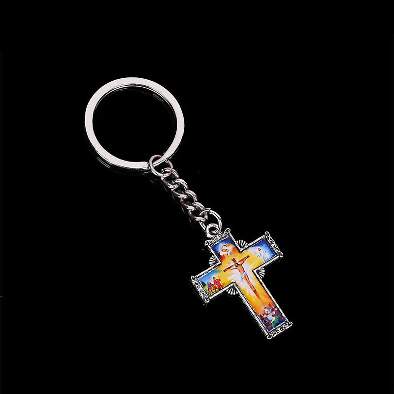 Colección de llaveros con la Cruz del Icono Sagrado