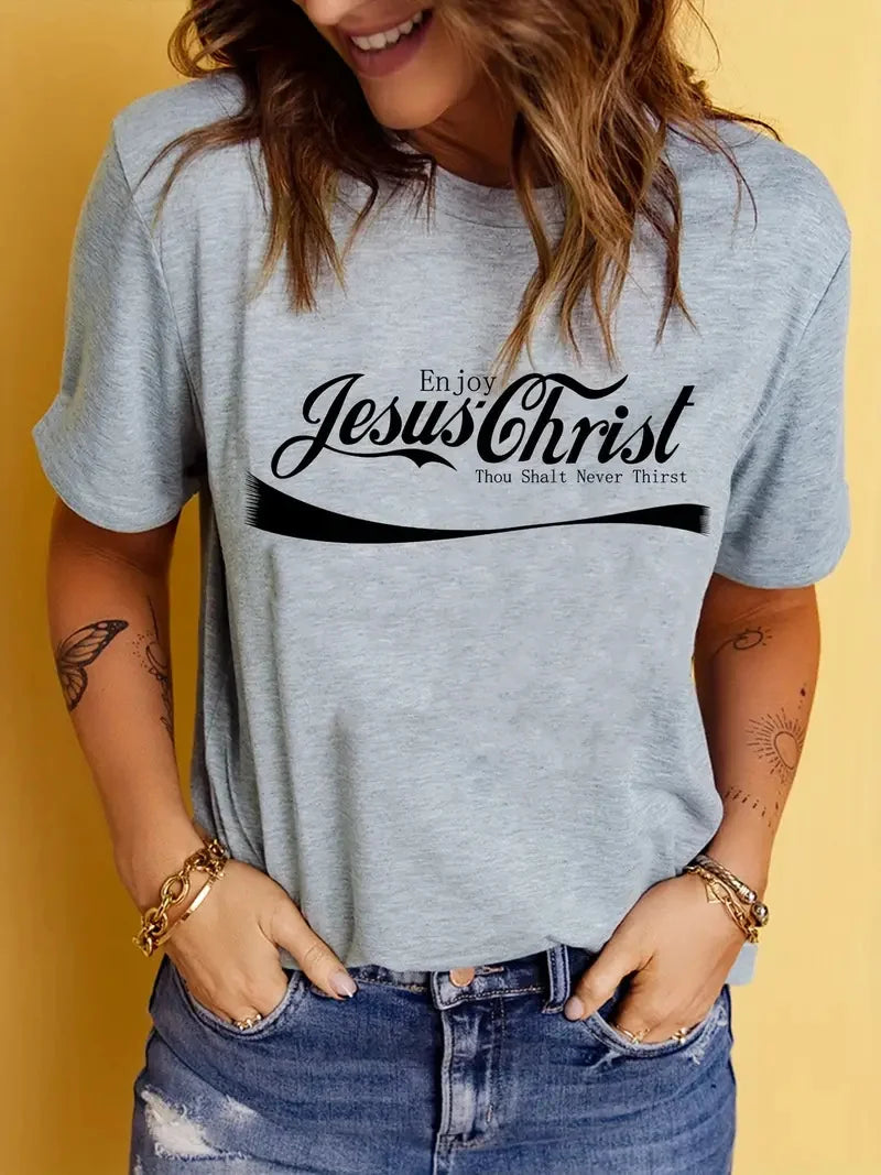 Jesus Christ Printed Shirt