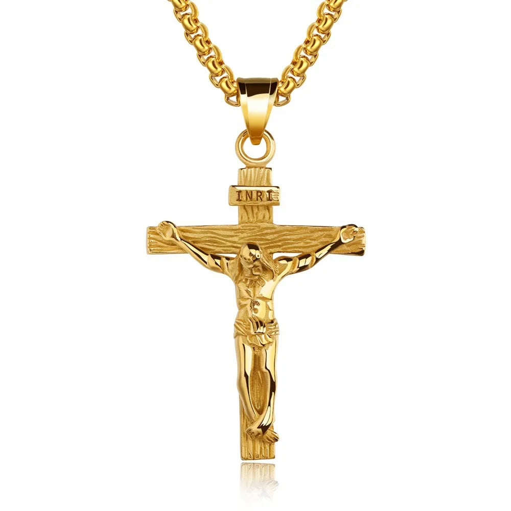 Christian Cross Pendant Necklace
