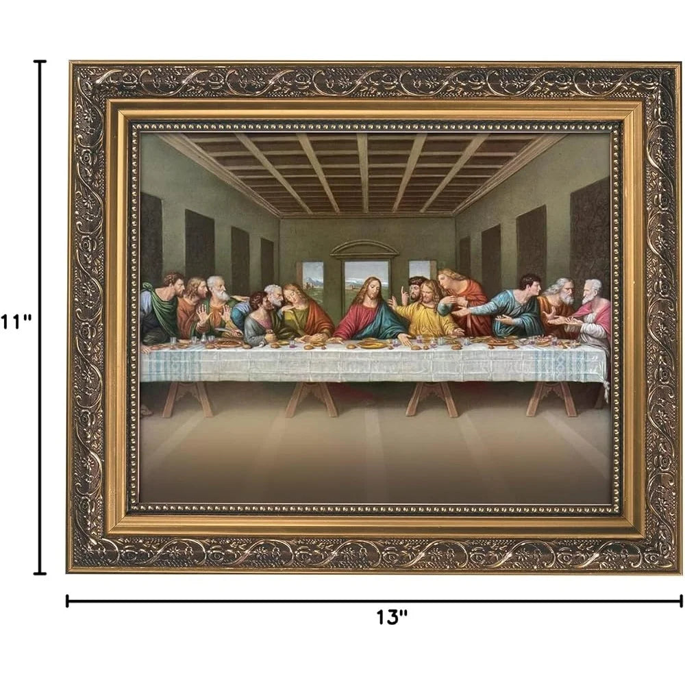 Holy Supper Christian Wall Art Ornate