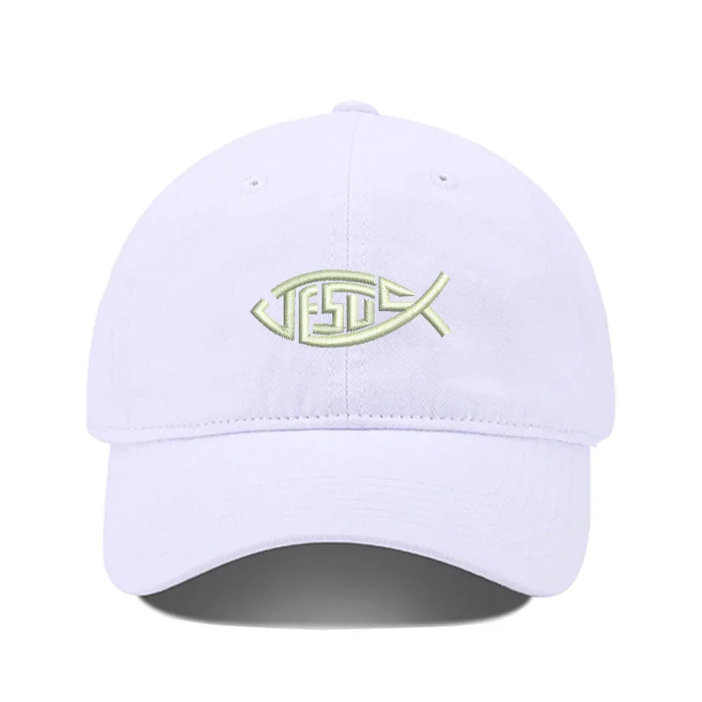 Ichthys Jesus Fish Cap