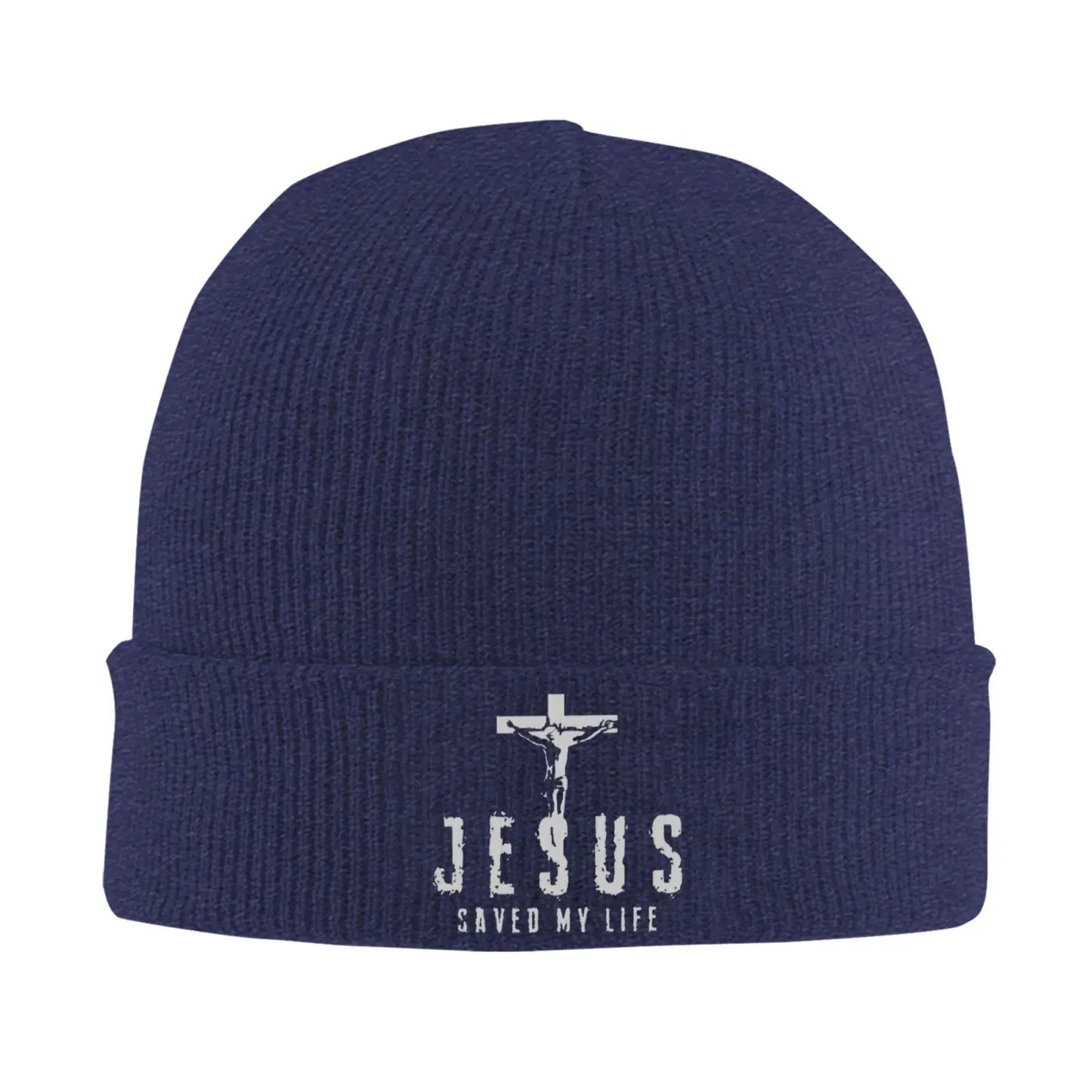 Gorro Cruz Jesus Salvou Minha Vida