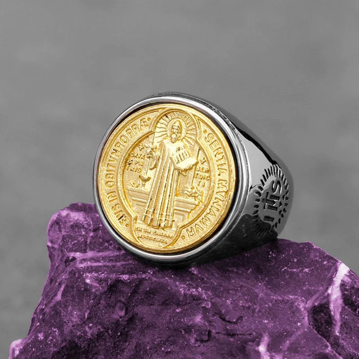 Saint Benedict Medal Ring