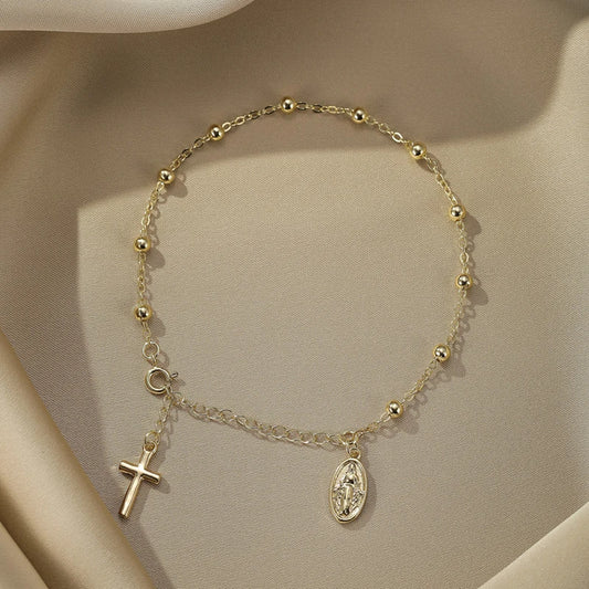 Christian Fashion Chain Bracelet