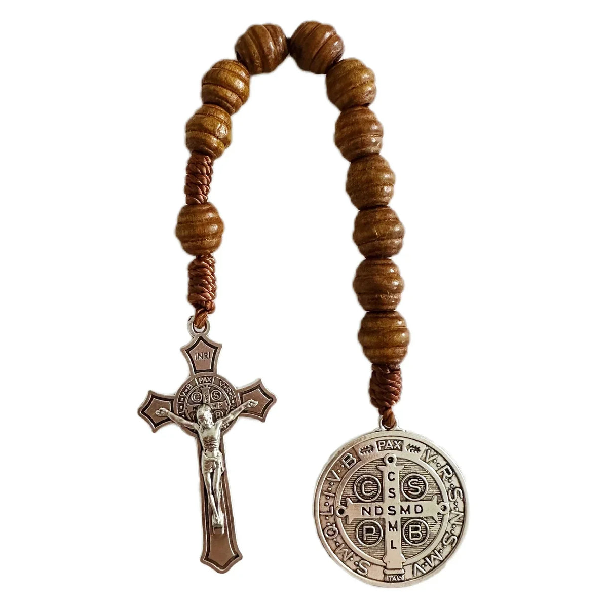 St. Benedict Pocket Rosary with Crucifix