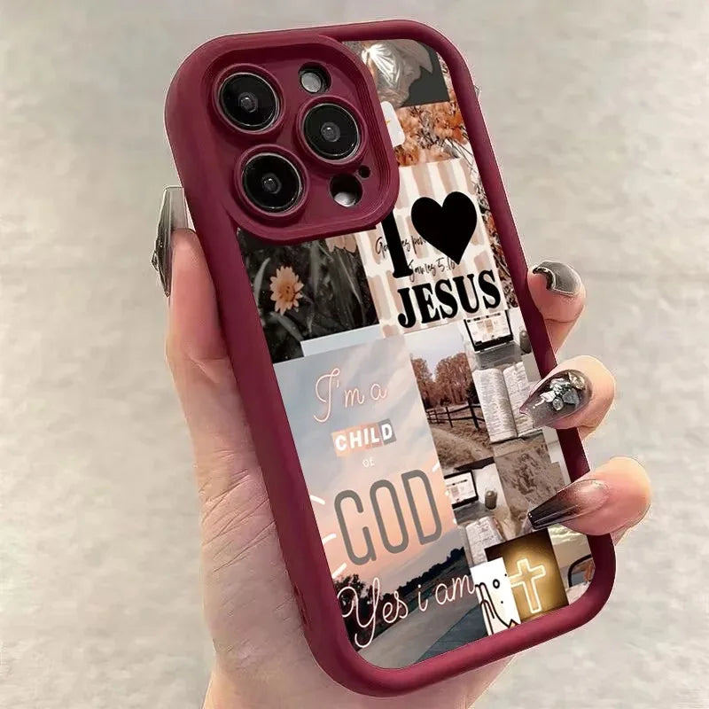 Collage Christian Faith Phone Case