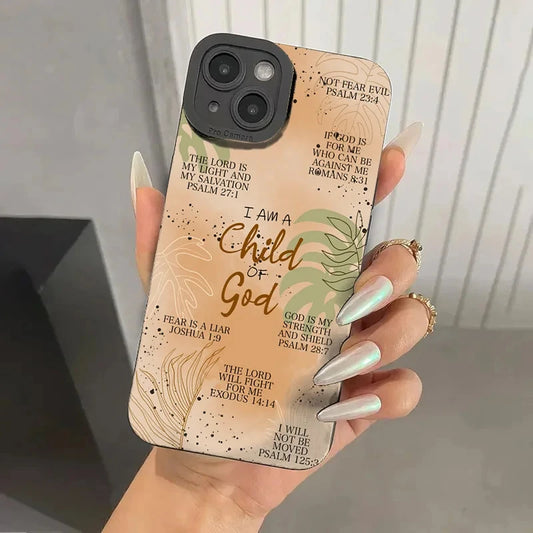 Funda para iPhone con la imagen de Hijo de Dios