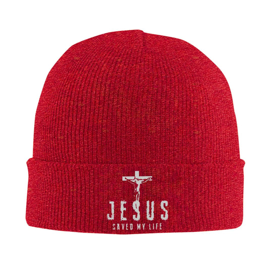 Jesús salvó mi vida Gorro cruzado