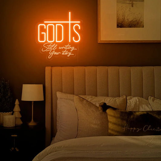 God Is LED Neon Sign