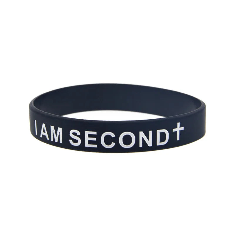 God is First Silicone Wristbands