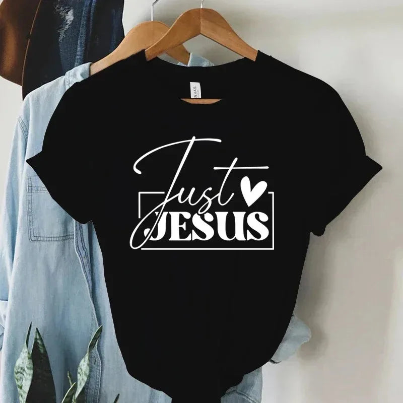 Camiseta feminina Just Love Jesus