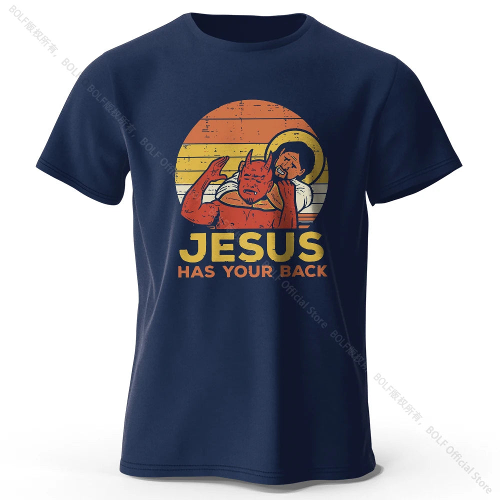 Jesus Has Your Back T-Shirt