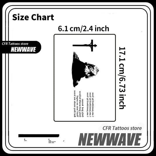 Devotional Scene Temporary Tattoos