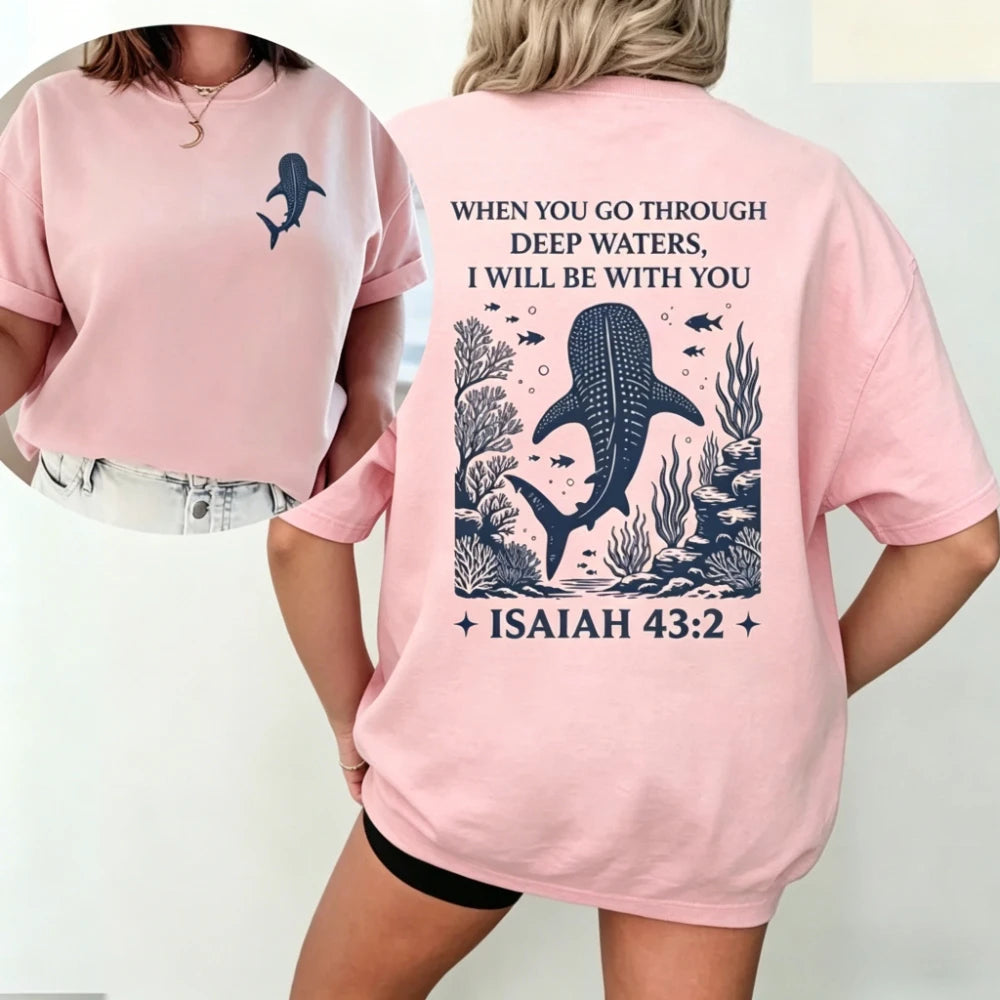 Isaiah 43:2 Verse Premium Shirt