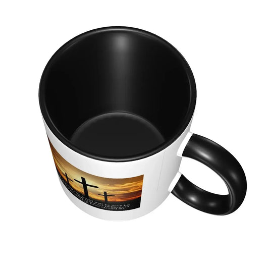 Caneca Cruz Cristã de Jesus