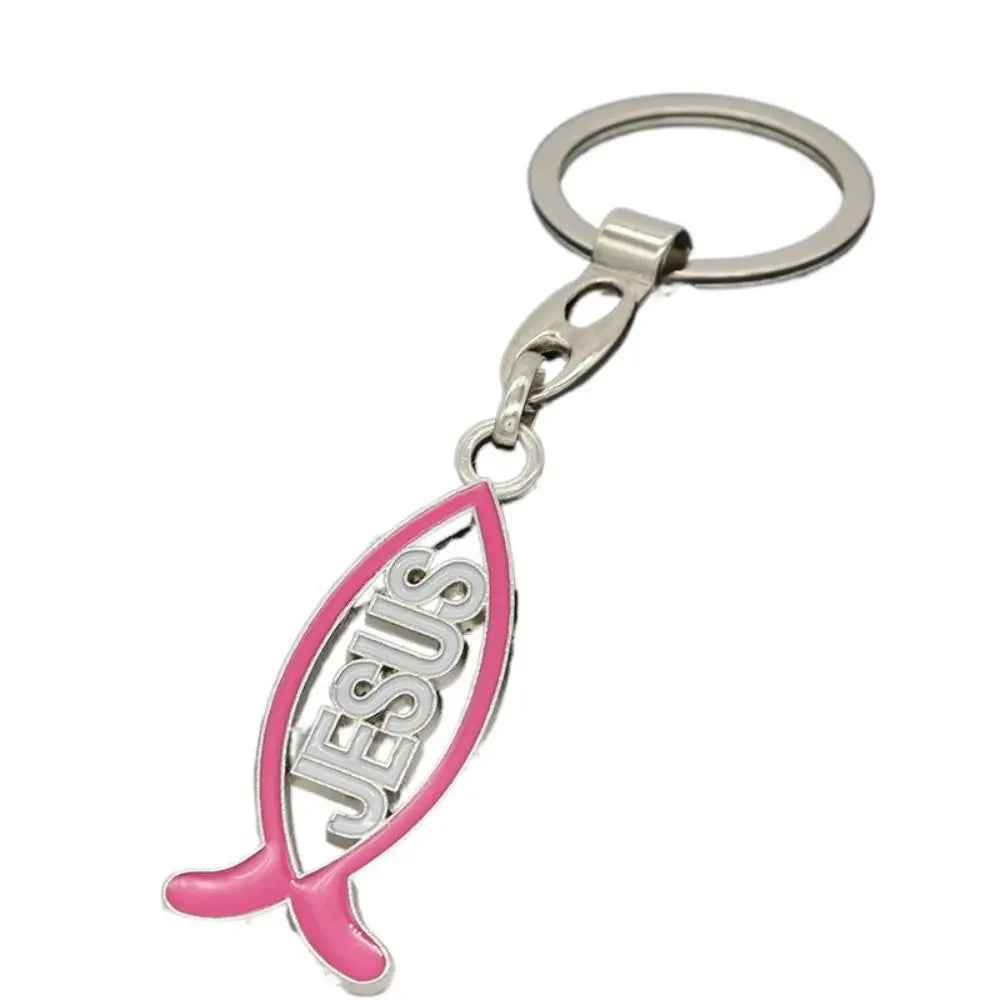 Jesus Fish Keyring
