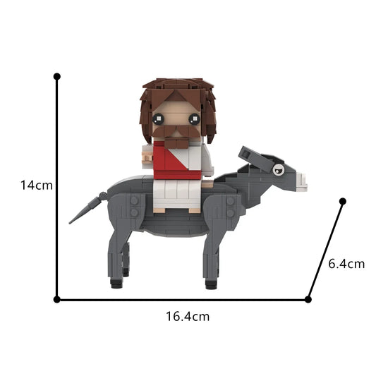 Jesus Into Jerusalem Building Blocks Toy