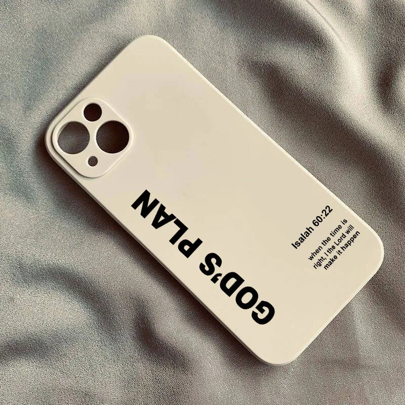 God’s Plan Verse iPhone Case