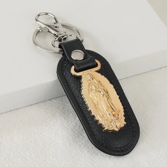 Portachiavi con ciondolo icona Guadalupe