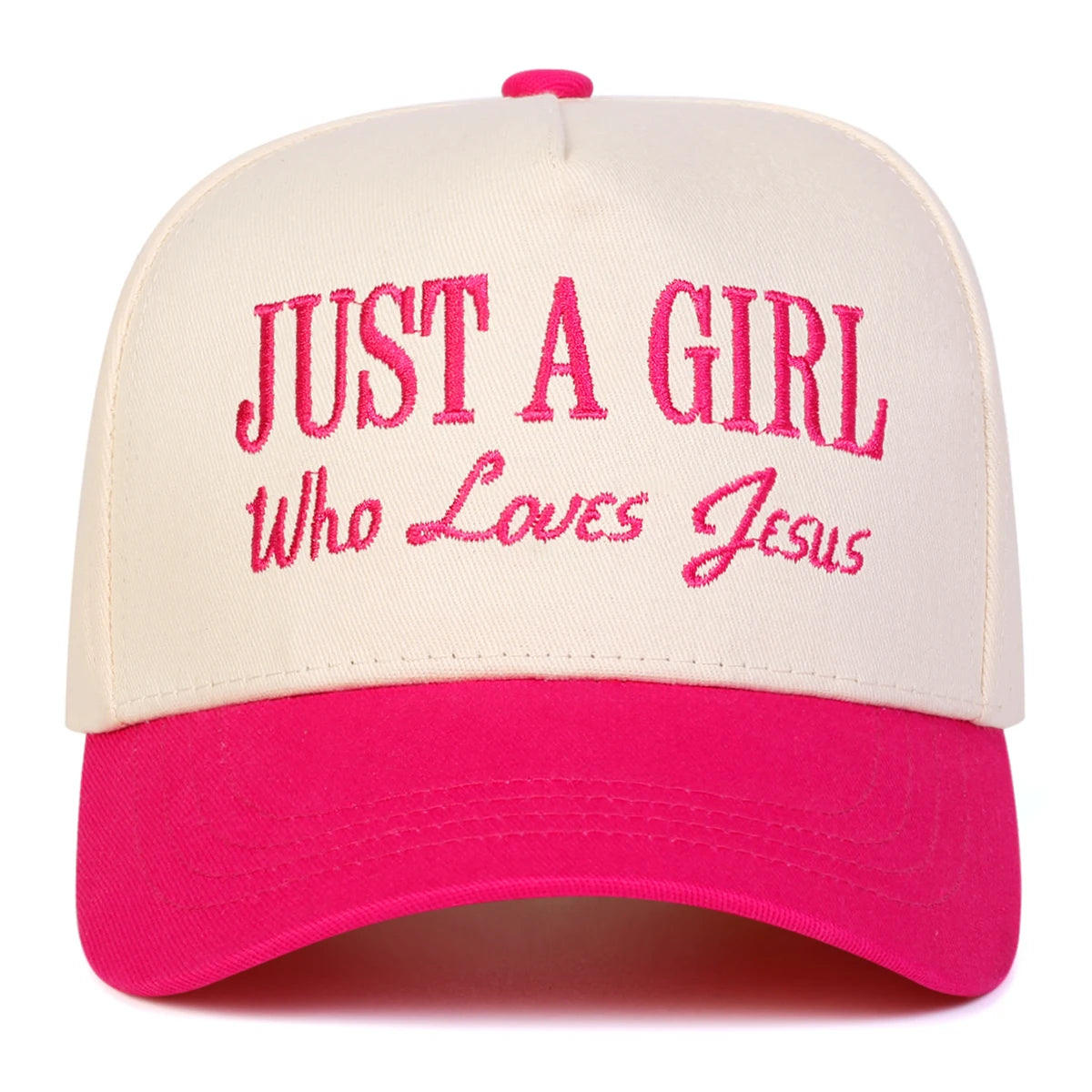 Just a Girl Who Loves Jesus Cap