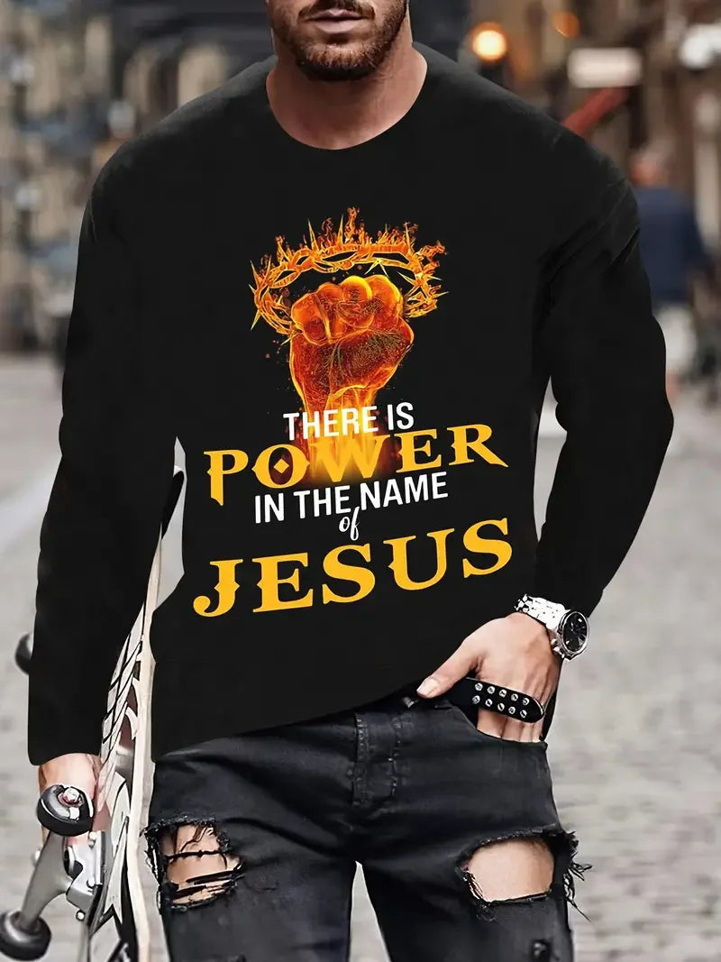 Christian Long Sleeve 3D T-Shirt 
