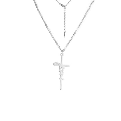 Faith Cross Necklace