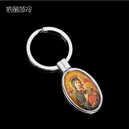 Sacred Icon Cross Keyring Collection