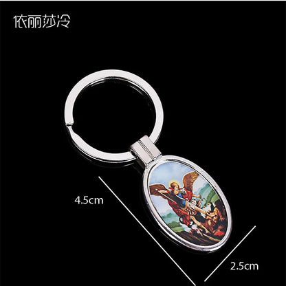 Sacred Icon Cross Keyring Collection
