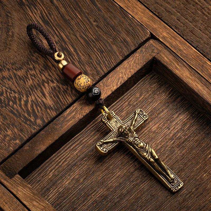 Rosary Crucifix Keyring