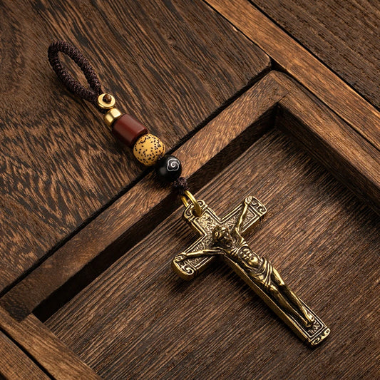 Rosary Crucifix Keyring