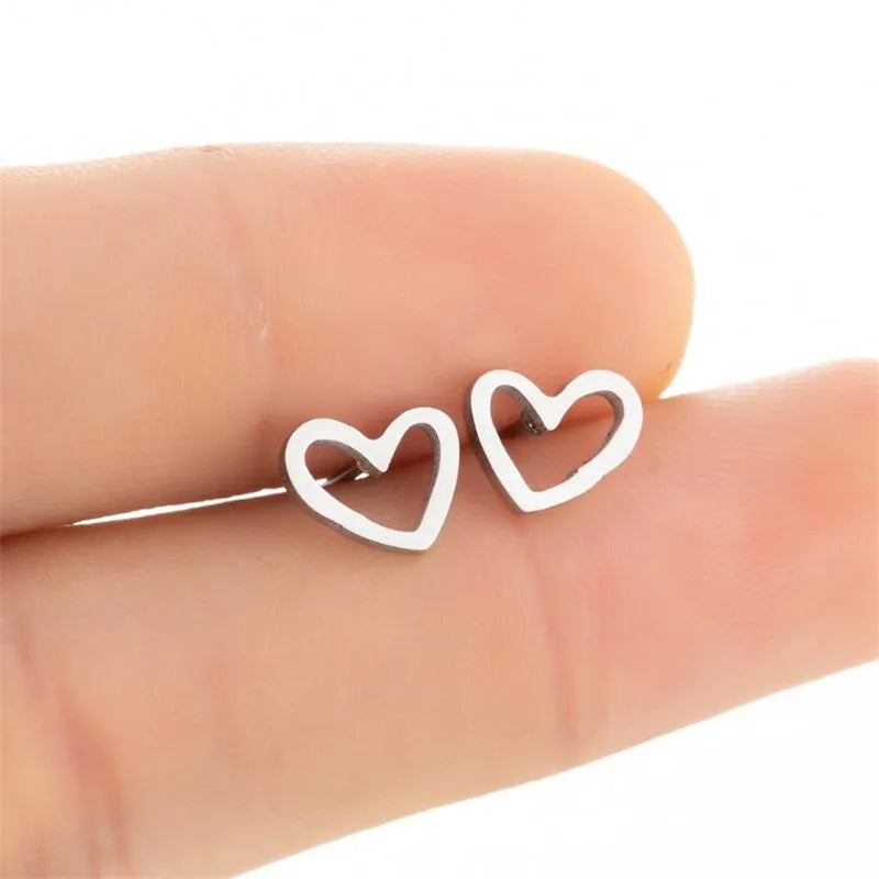 Minimalist Religious Stud Earring Set