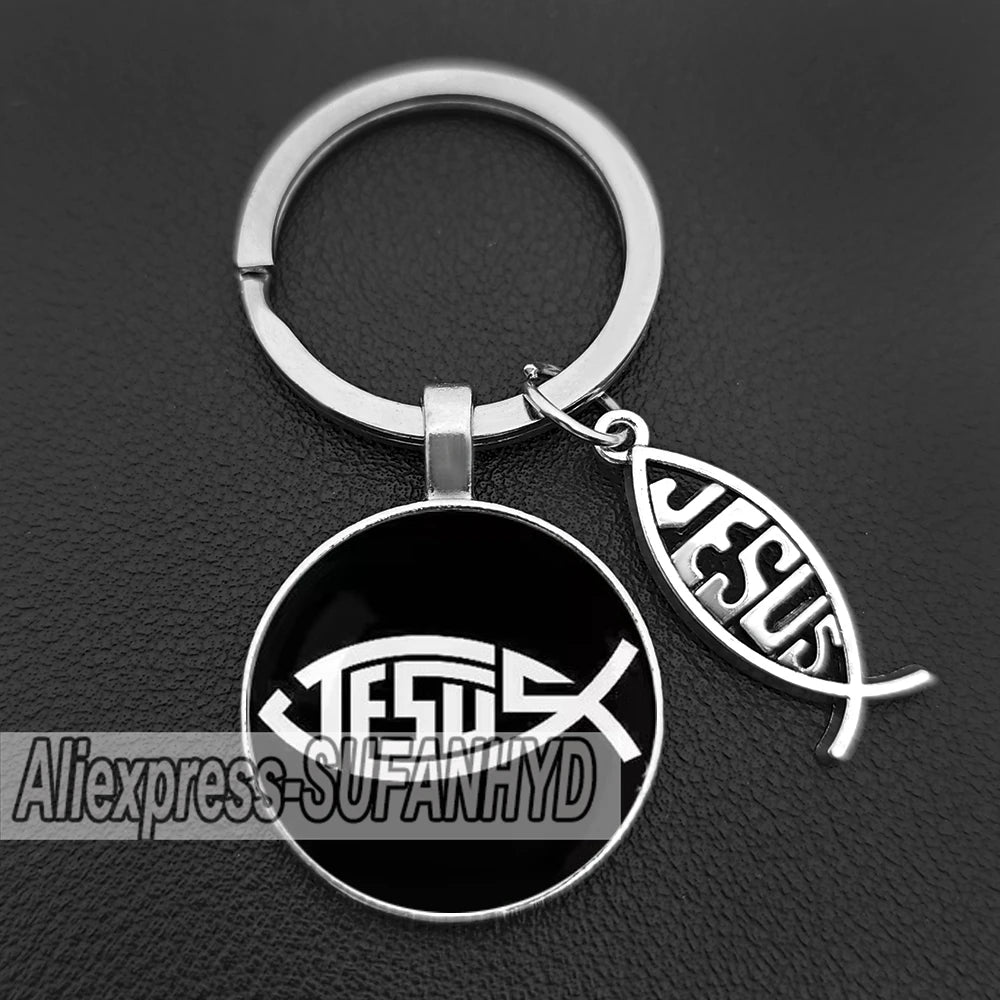 Devotional Medallion Keyring Set