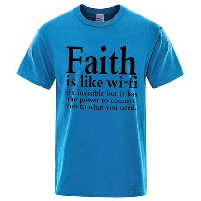 Faith Is Like WiFi Shirt 