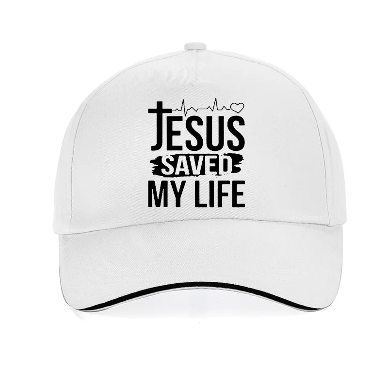 Jesus Saved My Life Vibrant Cap