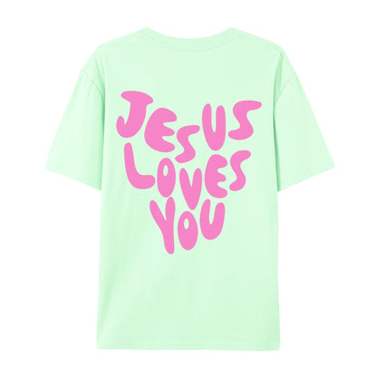 Jesus Loves Me Cotton T-Shirt 