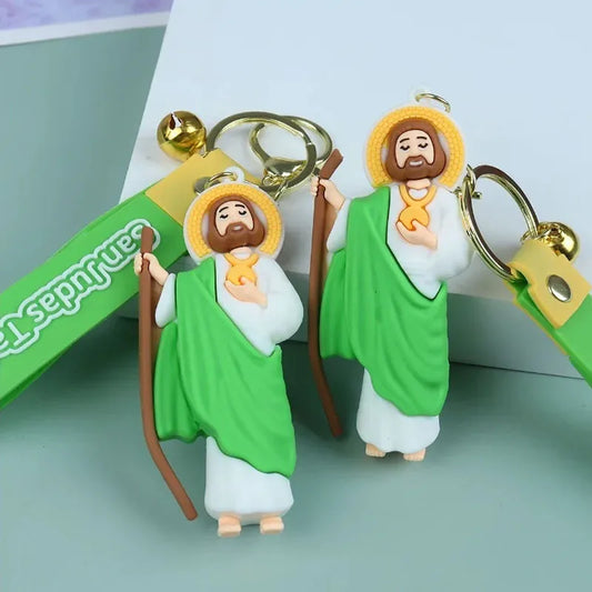 Soft PVC Devotional Keyrings