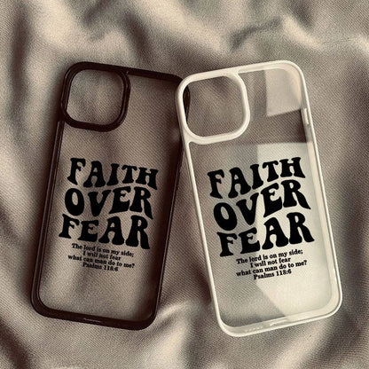 Faith Over Fear iPhone Case