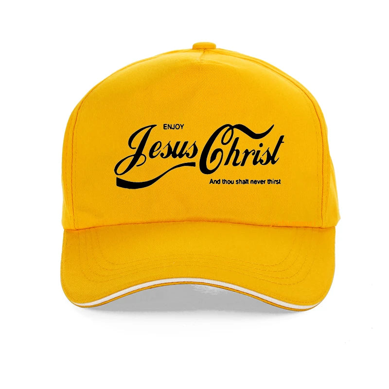 Enjoy Jesus Christ Parody Baseball Cap