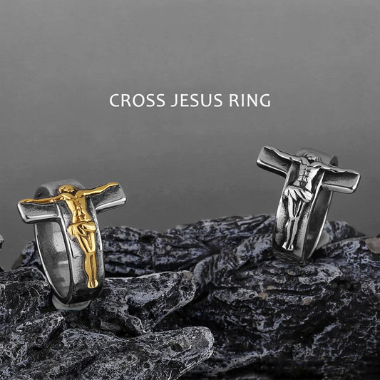 Crucifixion Signet Ring