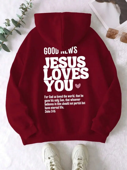 Jesus Loves You Hoodie 