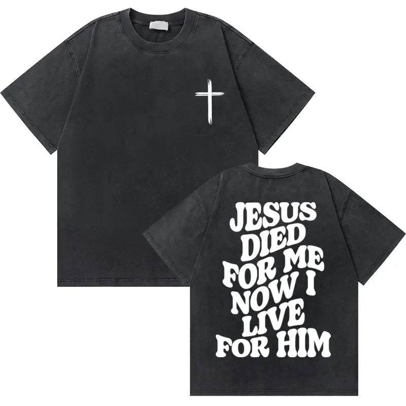 Vintage Washed Religious Shirt 