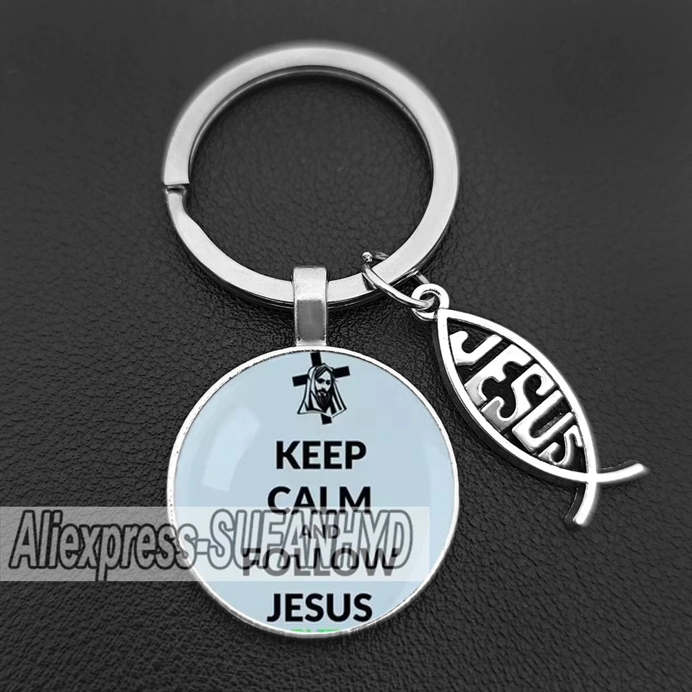 Devotional Medallion Keyring Set