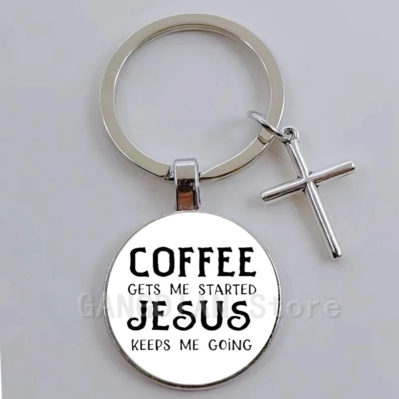 Inspirational Medallion Keyring