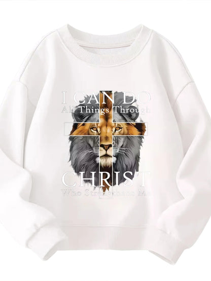 Lion Sweatshirt Kids