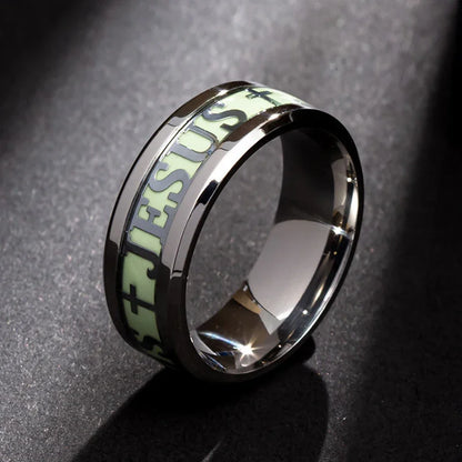 Glow-in-the-Dark Jesus Ring