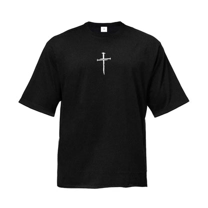 Minimalist Chest Cross T-Shirt