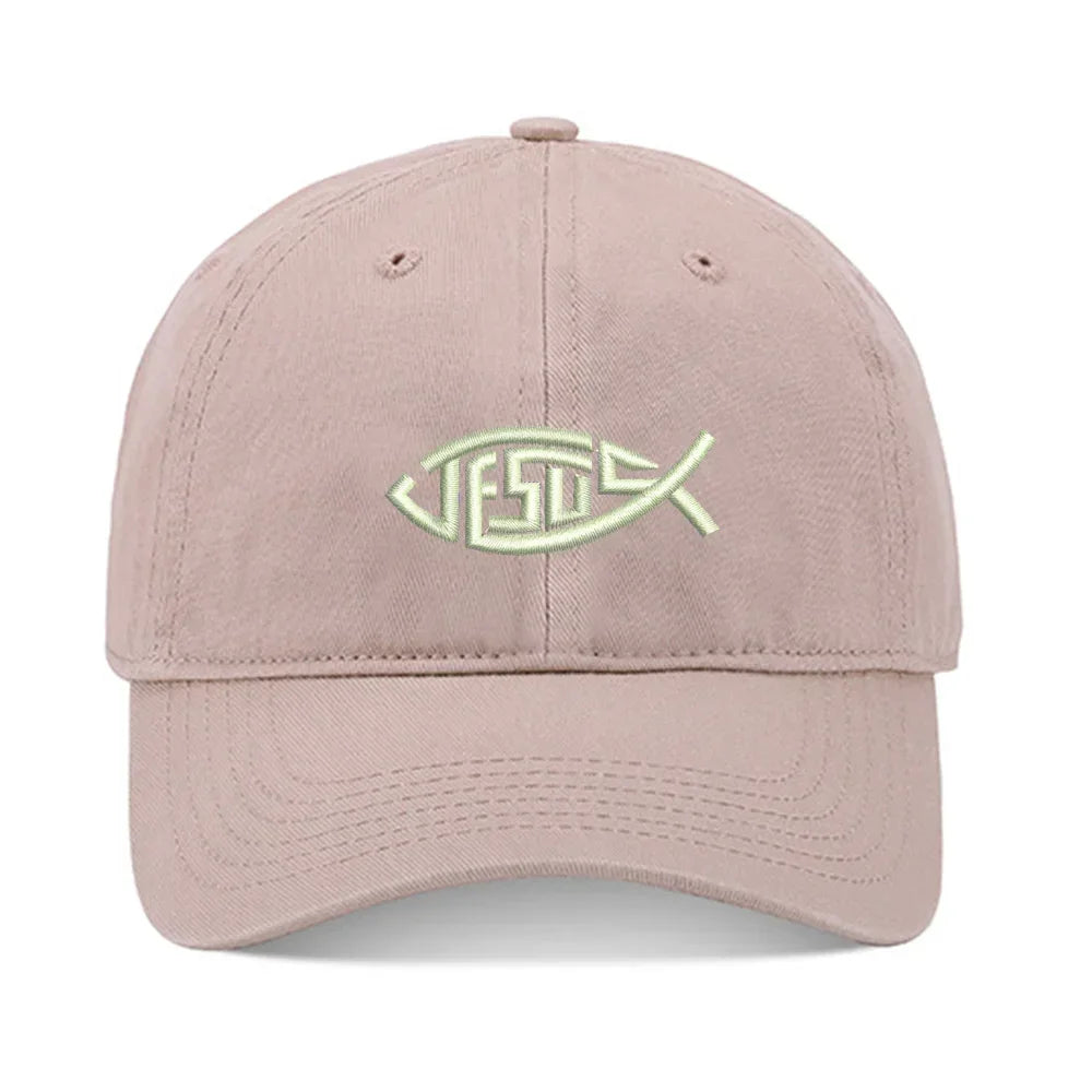 Ichthys Jesus Fish Cap