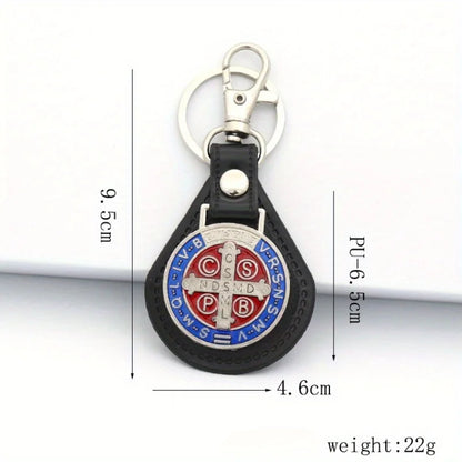 St. Benedict Christian Keychain Set - 2 Pieces