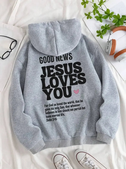 Jesus Loves You Hoodie 